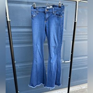 Free People Low Cut Flare Jeans